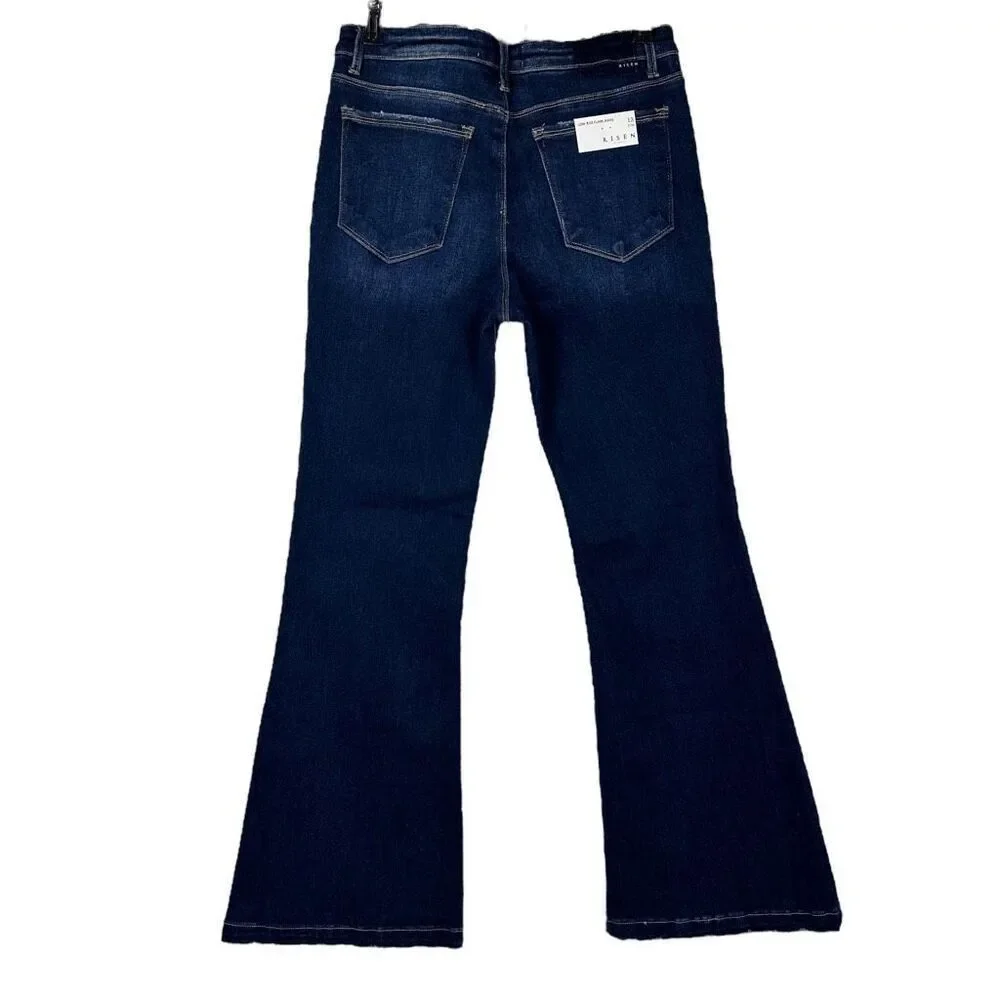 Risen Low Rise Flare Jeans size 31W NEW